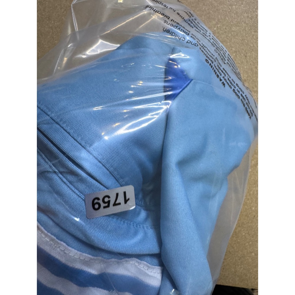 Adidas Originals Light Blue Colorblock Track Pants Mens M Joggers Y2k Trefoil - Picture 9 of 9